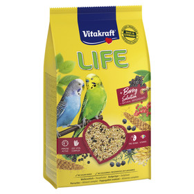 Abbildung Vitakraft LIFE Power of Nature fr Wellensittiche 800 g - 5 Stck