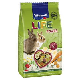Abbildung Vitakraft Life Power Zwergkaninchen 600 g - 6 Stck