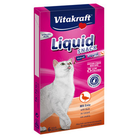 Abbildung Vitakraft Liquid Snack Ente + Beta-Glucane 6 x 15 g