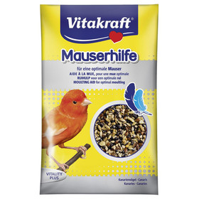 Abbildung Vitakraft Mauserhilfe fr Kanarien/Waldvgel 20 g - 25 Stck