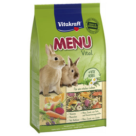 Abbildung Vitakraft Men Vital Zwergkaninchen 1 kg - 5 Stck