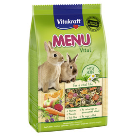 Abbildung Vitakraft Men Vital Zwergkaninchen 3 kg - 4 Stck