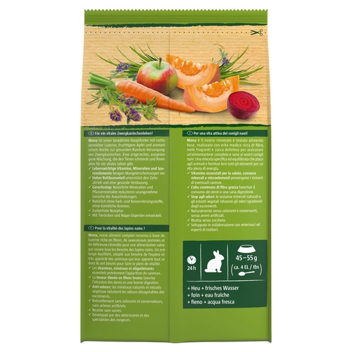 weitere Abbildung Vitakraft Men Vital Zwergkaninchen 5 kg - 3 Stck