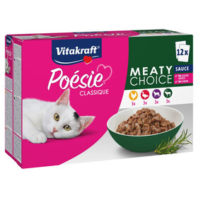 Abbildung Vitakraft Posie Classique MeatySauce 12 x 85 g