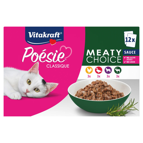 weitere Abbildung Vitakraft Posie Classique MeatySauce 12 x 85 g
