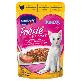 Abbildung Vitakraft Posie DLI SAUCE Junior + Hhnchenfilet 85 g