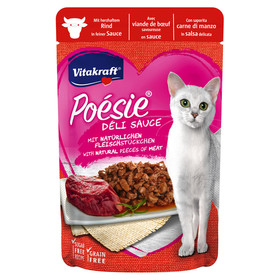 Abbildung Vitakraft Posie DLI SAUCE + Rind 85 g