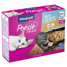 Abbildung Vitakraft Posie Dlice Gele Meat & Fish 6 x 85 g