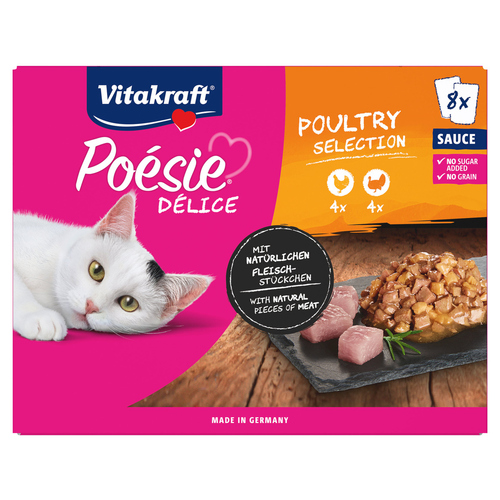 weitere Abbildung Vitakraft Posie Dlice Multipack Poultry Selection 8 x 85 g