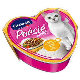 Abbildung Vitakraft Posie + Huhn & Gartengemse in Sauce 85 g