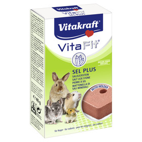 Abbildung Vitakraft SEL-Plus Salzleckstein - 10er Pack