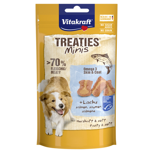 Vitakraft Treaties Minis + Lachs & Omega 3 - 48 g