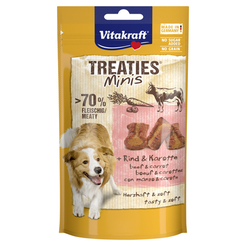 Vitakraft Treaties Minis Rind & Karotte 48 g