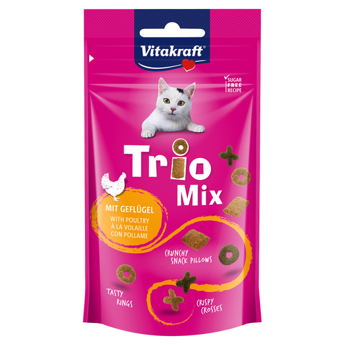 Vitakraft Trio Mix mit Geflügel 60 g