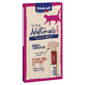 Abbildung Vitakraft Vita Naturals LiquidSnack mit Rind - 5er Pack