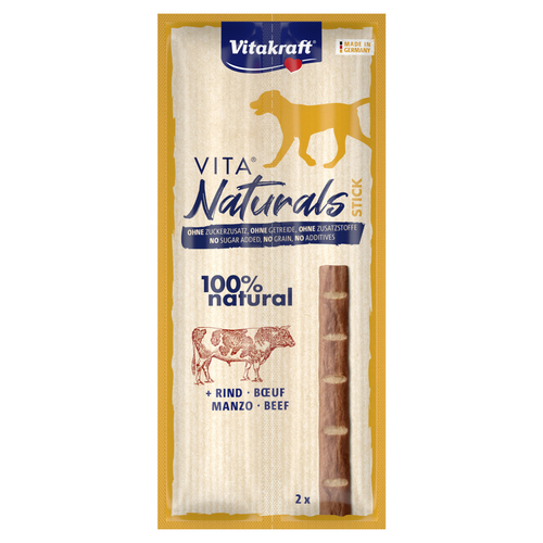 Vitakraft Vita Naturals Stick + Rind 11 g - 2er Pack