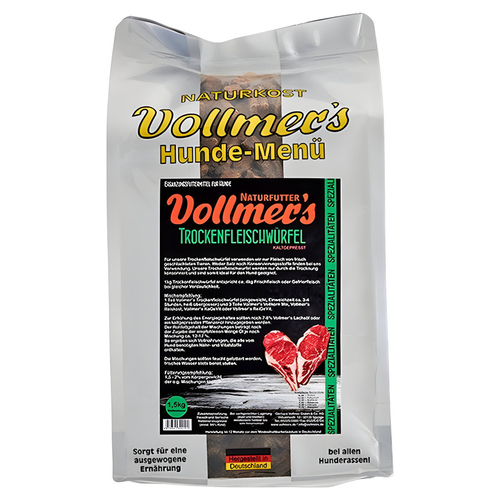 Vollmers Trockenfleischwürfel 1,5 kg