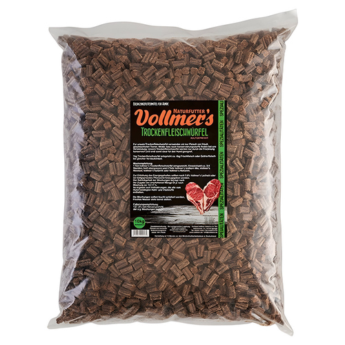 Vollmers Trockenfleischwürfel 10 kg