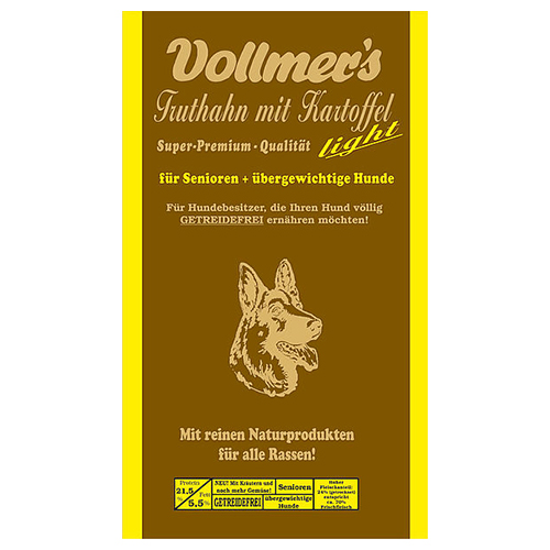 Vollmers Truthahn mit Kartoffel Light 5 kg