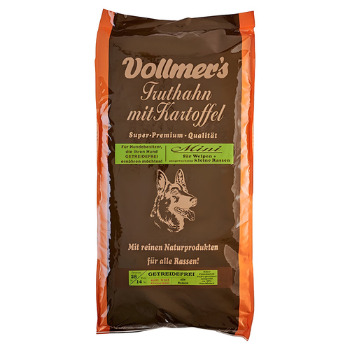 Vollmers Truthahn mit Kartoffel Mini 15 kg
