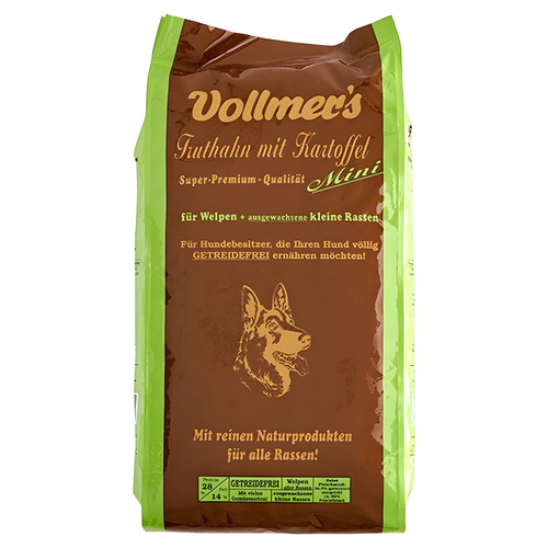 Vollmers Truthahn mit Kartoffel Mini 5 kg