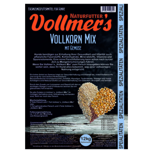 Vollmers Vollkorn Mix mit Gemüse - 12 kg