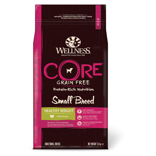 Wellness CORE Small Breed Truthahn: Getreidefreies Hundefutter