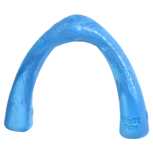 West Paw Hundespielzeug Seaflex Snorkl blau