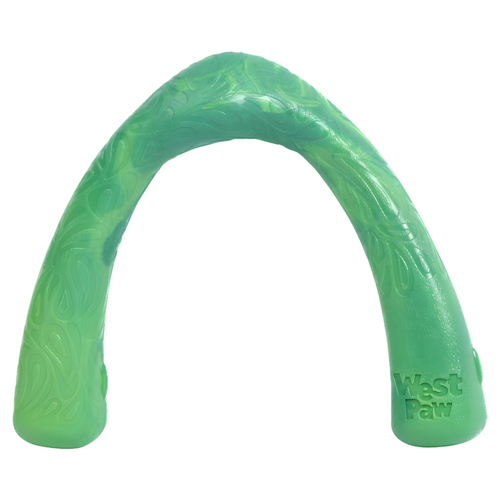 West Paw Hundespielzeug Seaflex Snorkl grün