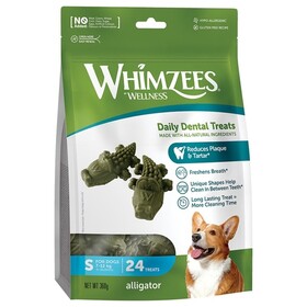 Abbildung Whimzees Alligator/Krokodil S 360 g