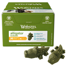Abbildung Whimzees Krokodil M - 65 Stck