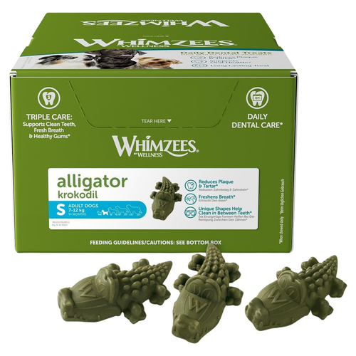 Whimzees Krokodil S - 150 Stück