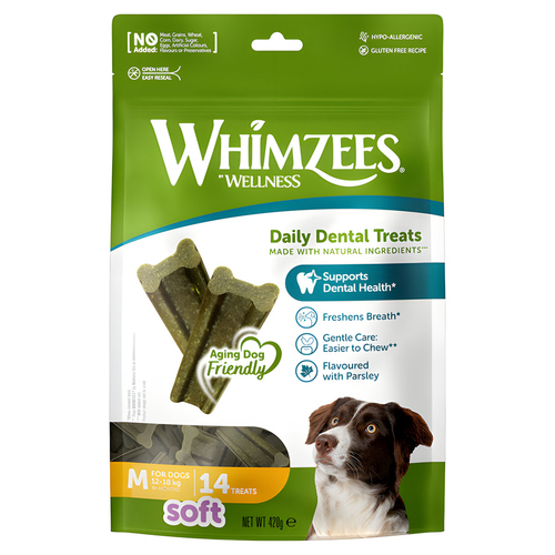 Whimzees SOFT Value Bag M - 14 Stück