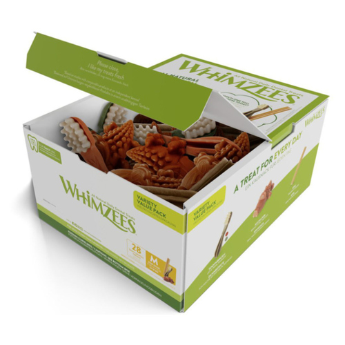 weitere Abbildung Whimzees Variety Value Box M - 28er Pack