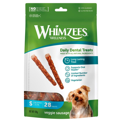 Whimzees Veggie Sausage S 360 g