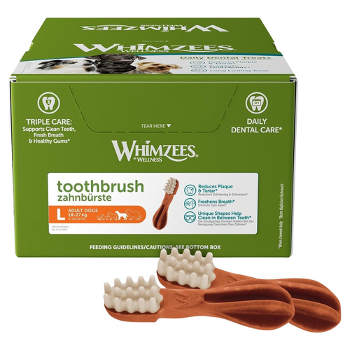 Whimzees Zahnbürste L - 30 Stück
