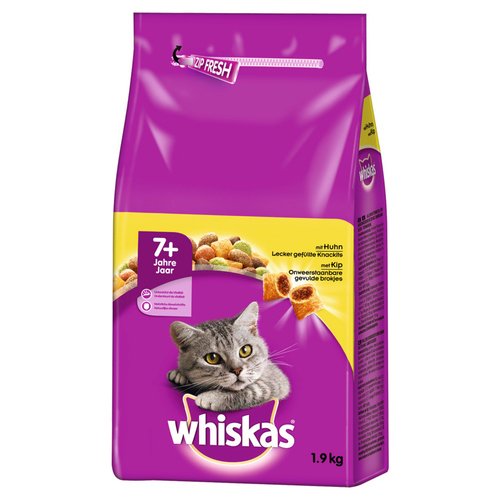 Whiskas 7+ mit Huhn 1,9 kg