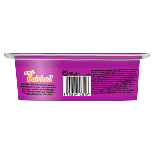 weitere Abbildung Whiskas Anti-Hairball 60 g - 8 Stck