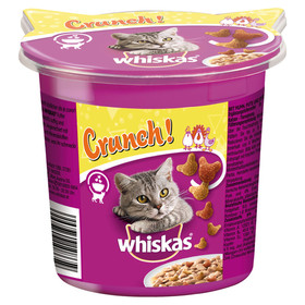 Abbildung Whiskas Crunch mit Huhn, Pute und Ente 100 g - 5 Stck