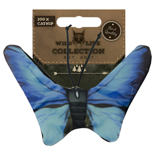 weitere Abbildung Wild Life Katzenspielzeug Blue Butterfly/Blauer Schmetterling