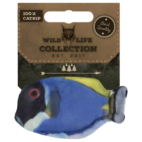 weitere Abbildung Wild Life Katzenspielzeug Blue Tang/Blauer Doktorfisch