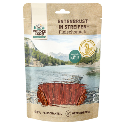 Wildes Land Entenbrust in Streifen 200 g
