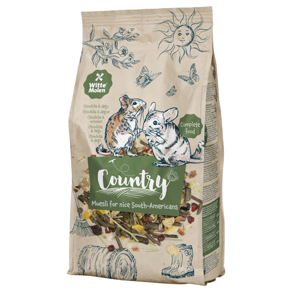 Witte Molen Chinchilla-Badesand 3 Kg - Für Fellpflege Von Kleintieren Wie Hamster & Rennmäuse