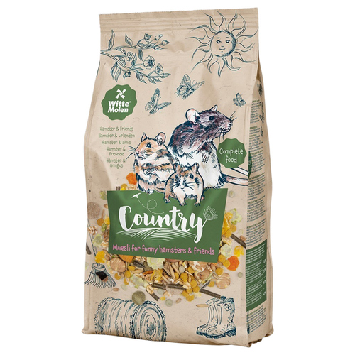 Witte Molen Country Hamster & Friends 850 g