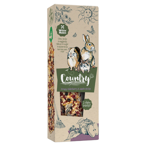 Witte Molen Country Knabbersticks Holunderbeere & Apfel 110 g