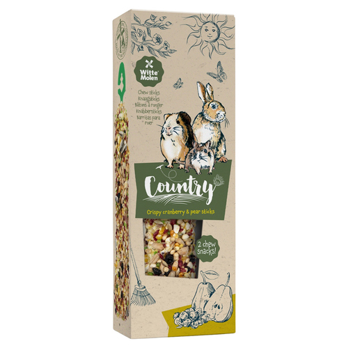 Witte Molen Country Knabbersticks Moorbeere & Birne 110 g