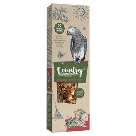 Witte Molen Country Knabbersticks Papagei Apfel & Holunderbeere 140 g