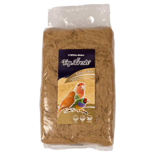 Witte Molen Nistmaterial Top Fresh Kokosfaser braun 500 g
