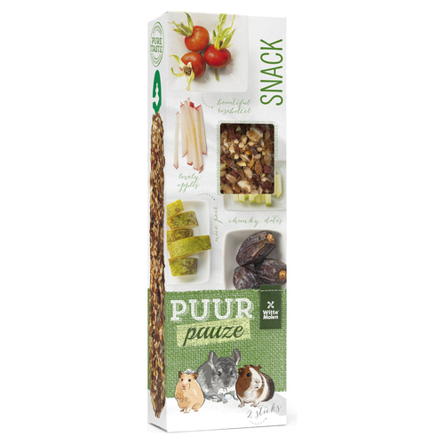 Witte Molen Puur pauze Sticks Birne & Dattel 180 g