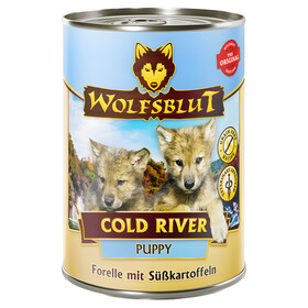 Abbildung Wolfsblut Cold River Puppy 395 g - 6 Stck